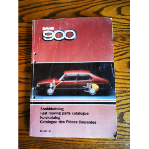 SAAB 900 Fast Moving Parts Catalogue (UK)