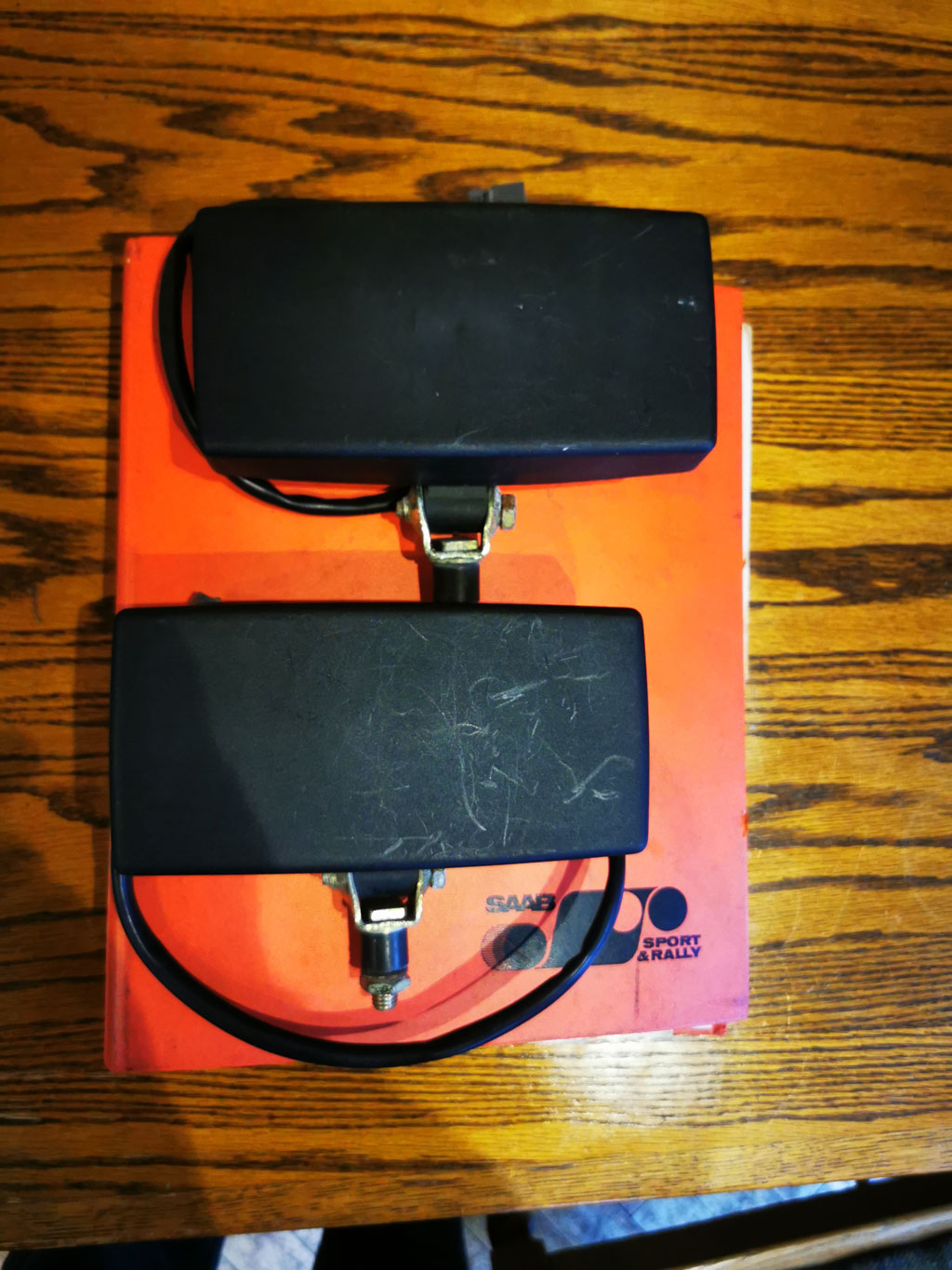 Genuine Used SAAB 99 Turbo OEM Spotlights (Pair) - Image 2