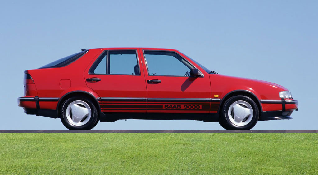 SAAB 9000 Retro Side Sripes